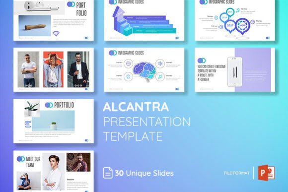 ALCANTRA Presentation Template: Clean, Modern, Multipurpose