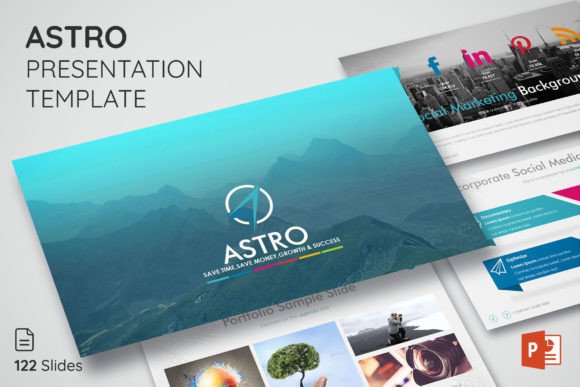 ASTRO Powerpoint Presentation Template: A Modern Design Asset