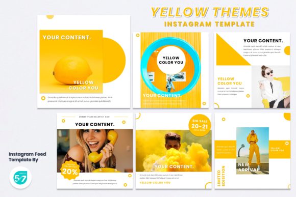 Bring Sunshine to Your Feed: Mastering the Yellow Themes Template