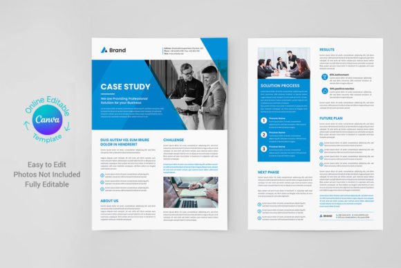 Canva Case Study Template: A Modern Design Blueprint