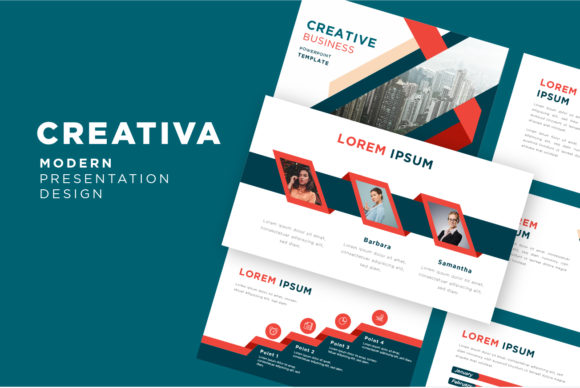 Creativa Corporate Presentation Template: Your Next Design Powerhouse