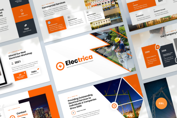 Electrical Services Google Slides: Power Up Your Business Presentations