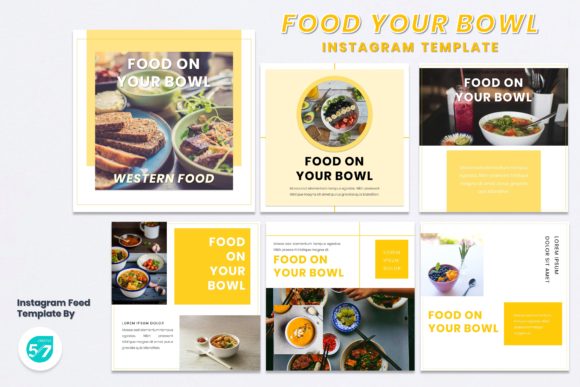 Elevate Your Instagram Feed with Food on Bowl