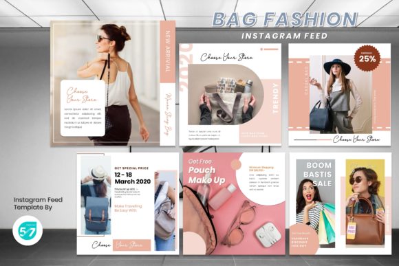 Elevate Your Style: The Instagram Feed Template - Bag Fashion