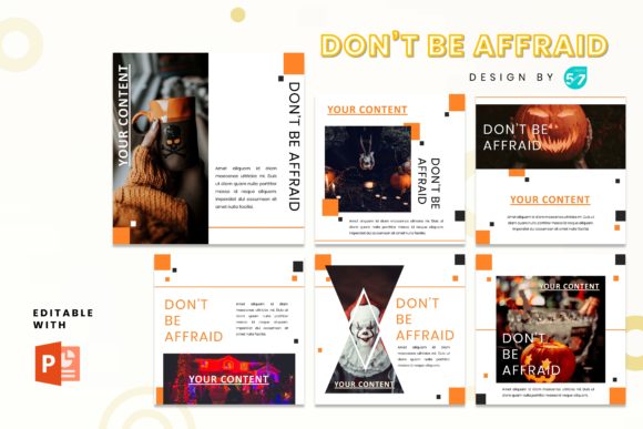Instagram Feed - Don't Be Affraid: Bold Visual Storytelling