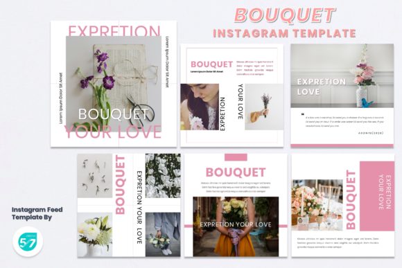 Instagram Feed Template - Bouqet: Your Shortcut to a Stunning Feed