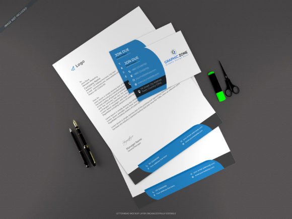 Minimal Stationery Set Mockup Template: Streamline Your Design Process