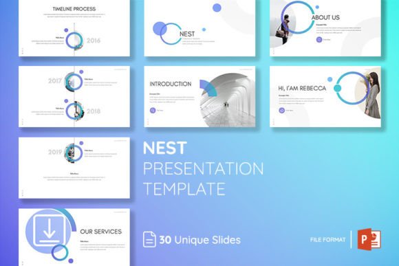 NEST Powerpoint Presentation Template: Streamline Your Business Growth