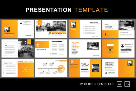 Presentation and Slide Template 3: Elevate Your Visuals