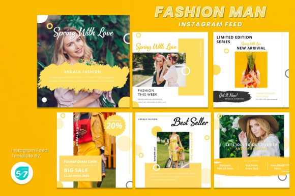 Spring Fashion Instagram Feed Template: A Designer's Guide